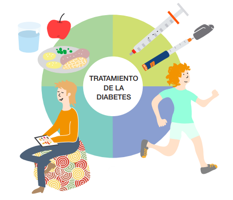 Pilares del tratamiento de la diabetes