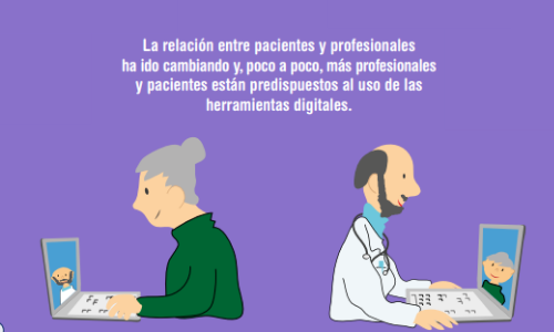 Profesionales y pacientes en la salud digital