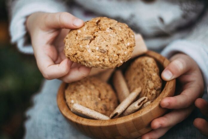 Receta de galletas de avena con chocolate