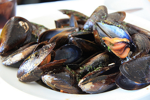 Mejillones al ajillo