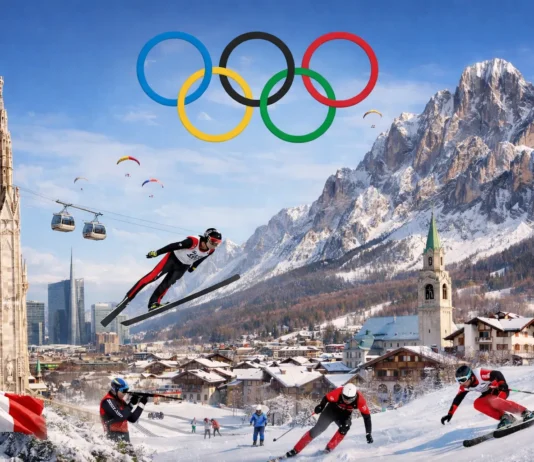 Cartel portada para JJOO de invierno 2026- Milano-Cortina