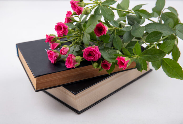 Libros y rosas para Sant Jordi Libros y rosas