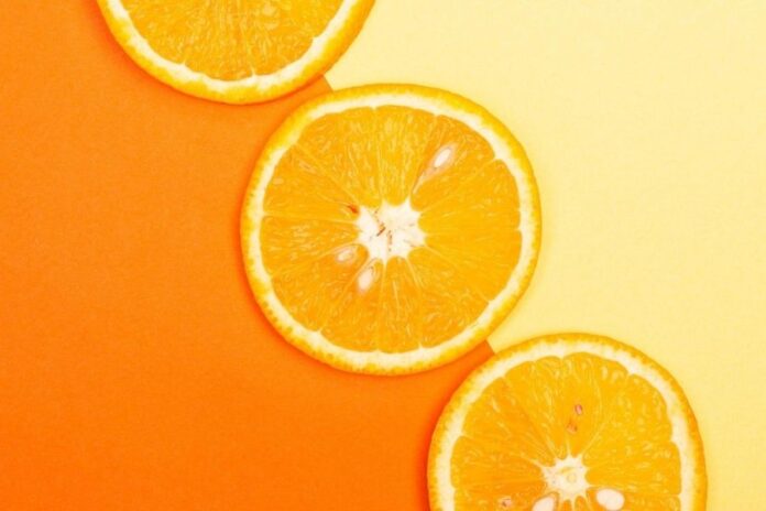 Naranja a rodajas