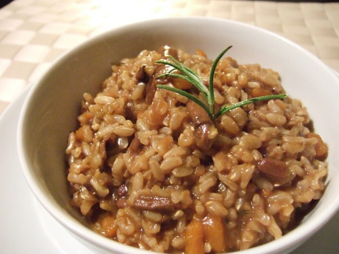 Risotto de calabaza y zanahoria