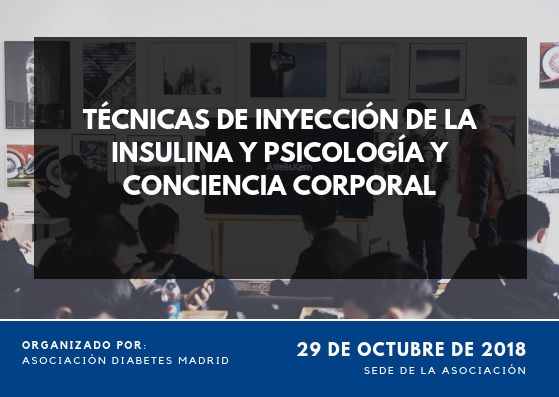 Taller sobre técnicas de inyección de insulina