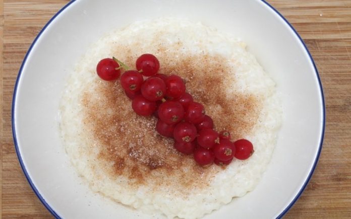 Receta de arroz con leche