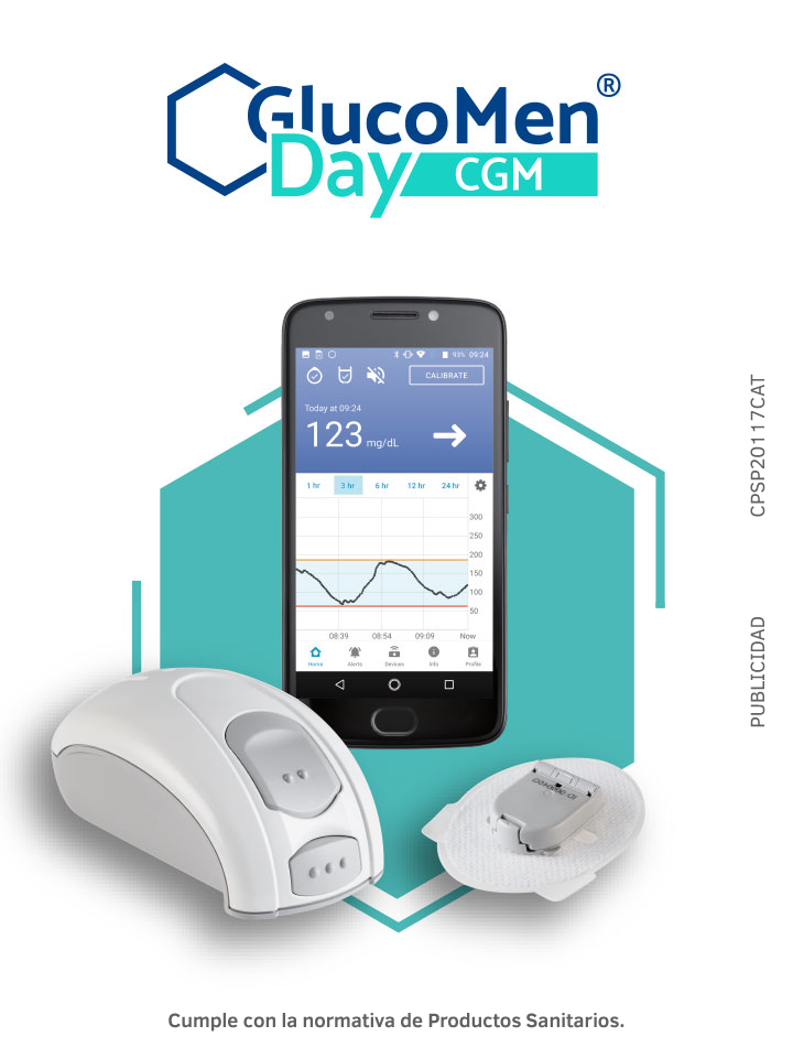 Glucomenday, el monitor continuo de glucosa el tiempo real de Menarini Diagnosticos