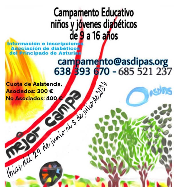 Campamento educativo ADISPAS 2019