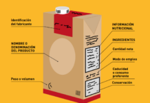 Ejemplo de etiquetado en alimentos