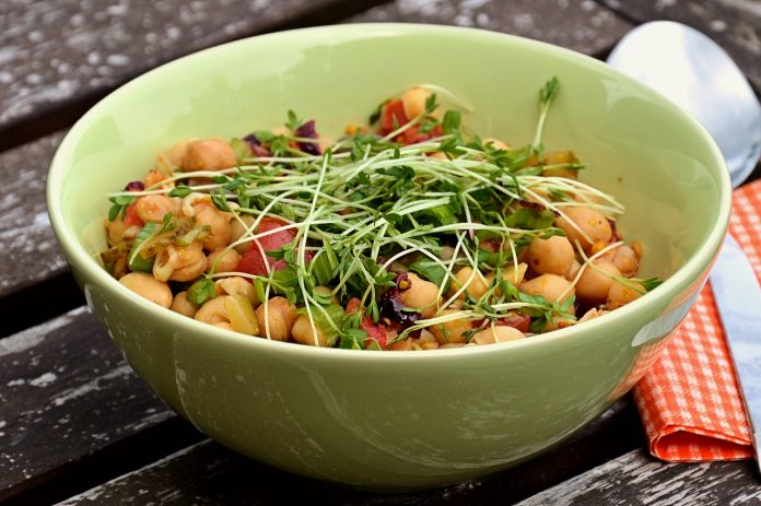 Receta: Garbanzos con verduras