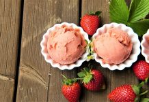 Receta: Helado de fresa