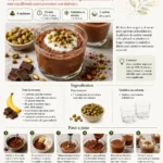 infografia-mousse-chocolate-platano-pistachos