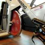 Bici de spinning en gimnasio