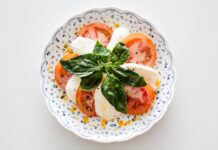 Ensalada de tomate y mozzarella